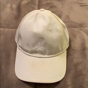 White Jordan SnapBack dad hat